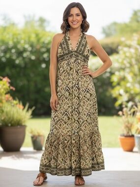 "Chhaya" Long Dress by White Waves